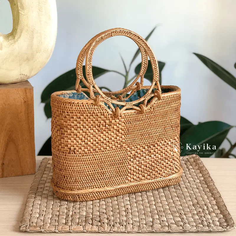 Tas Rotan Bali, Rotan Monang - Maning, 100% Handmade Khas Bali, Anyaman Khas Bali 4