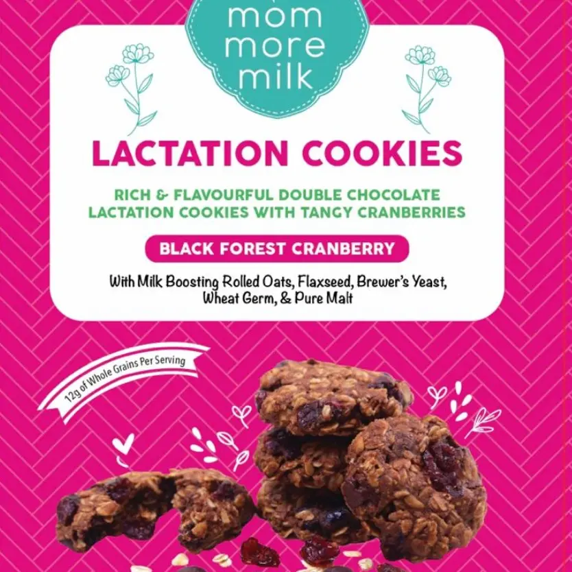 BLACK FOREST CRANBERRY Lactation Cookies