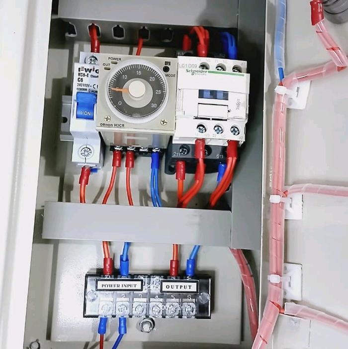 Awqaf Timer Panel Jual Panel Timer Omron dengan Push Button - Model Terbaru - 16 A - Kota ...