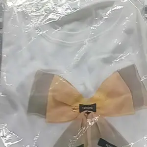 atasan kaos wanita distro ribbon pita bigbow viral kekinian terlaris lengan pendek kaos dewasa katun polyster cod