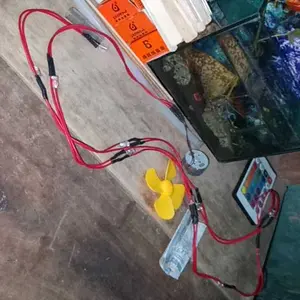 Lampu layang-layang set dinamo baling baling SIAP PAKAI