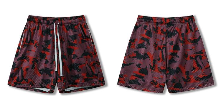 Product Introduction of Casual athletic shorts, tide quick-drying, basketball mesh, breathable, leopard print, casual running, loose summer Menswear Lingerie Tropical Bestie Operator 4