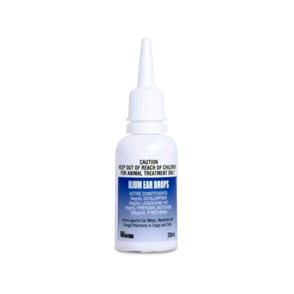 [Bundle of 1/2] ILIUM EAR DROPS 20ML pet wet