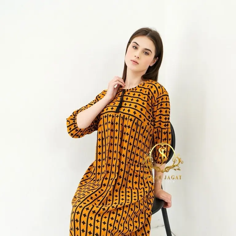 Sekar Jagat Collection – Dress Matrix Rayon Premium | Adem, Nyaman & Stylish – Dress Terbaru 2025 5