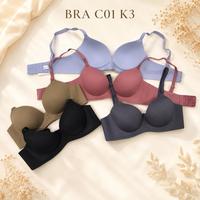 Gambar Polini in - 1PCS Bra Wanita Push Up Bra Pakaian Dalam Wanita Tanpa Kawat C01 - Random, 34 dari Polini In Kota Administrasi Jakarta Barat 4 Tokopedia