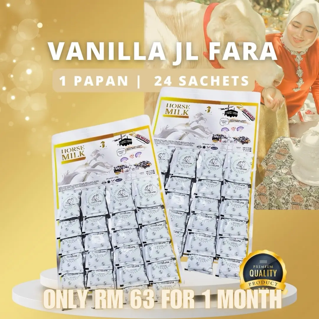 CREAMY VANILLA HORSE MILK JL FARA