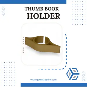 Thumb Book Holder / Pegangan Jempol untuk Membaca