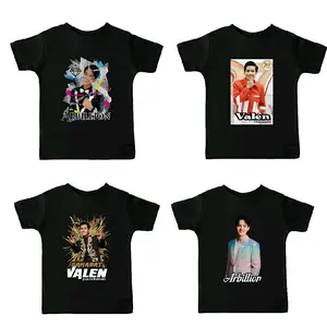 CR CLOTHING Kaos Anak ARBIL VALEN DANGDUT ACADEMY D7 PLAT E COTTON COMBED 100% Halus Tipis Nyaman Dipakai Lengan Pendek untuk Laki Laki Perempuan