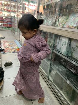 Product Review of Aqila kids ( tanpa kerudung )dress anak umur 1 - 9 tahun/ dress anak perempuan terlaris model 2023 from P**🏻 1