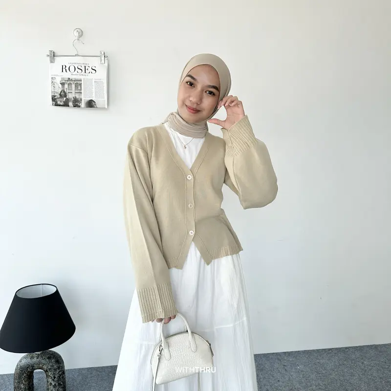 Thru Outfit - Lafi Cardi - Cardigan Knit Wanita 1
