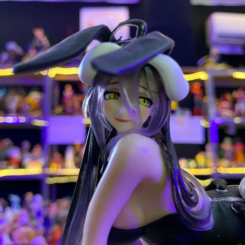 ALBEDO BUNNY 11CM 500G 1 PCS 84 OVERLORD ANIME ACTION FIGURE TOYS 3