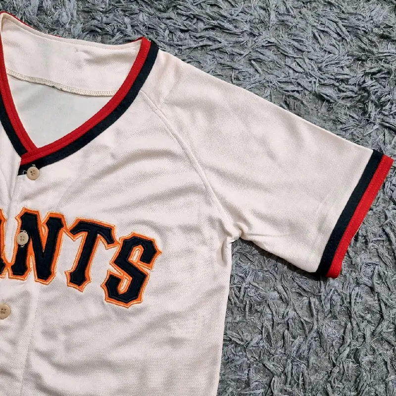 Baju Jersey Baseball CROPTOP Bahan SOFT DRYFIT INLITE Size M L XL Zumba Dance 2