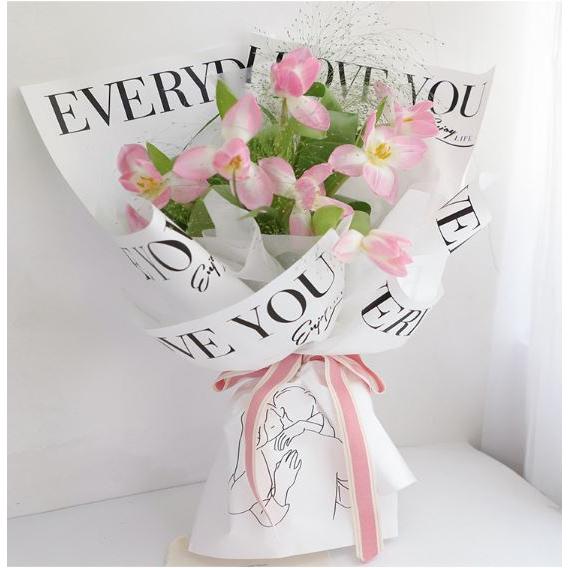 MGM  Flower Wrapping Paper Kertas Buket Bunga Florist Cellophane Bouquet Waterproof KB6109 2