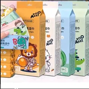 TISU BASAH 8in1 Motif Isi 8pcs - Tisu Basah Anak