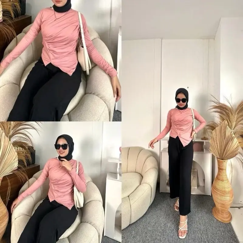 SO ALMA TOP T-shirt rib lidi 6