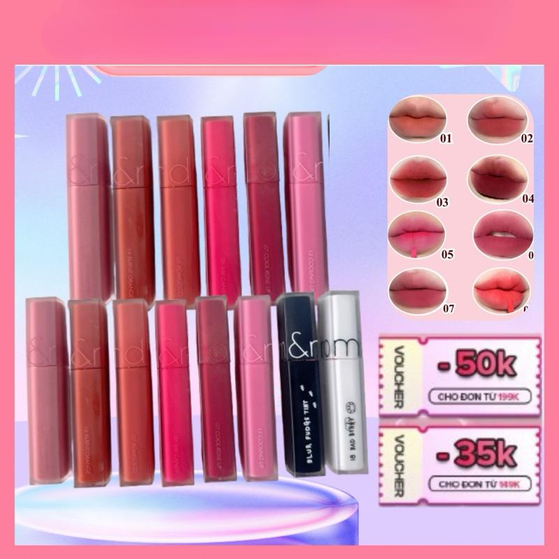 Son Kem Lì Mịn Môi Romand Blur Fudge Tint Hàn quốc đủ màu 5gam