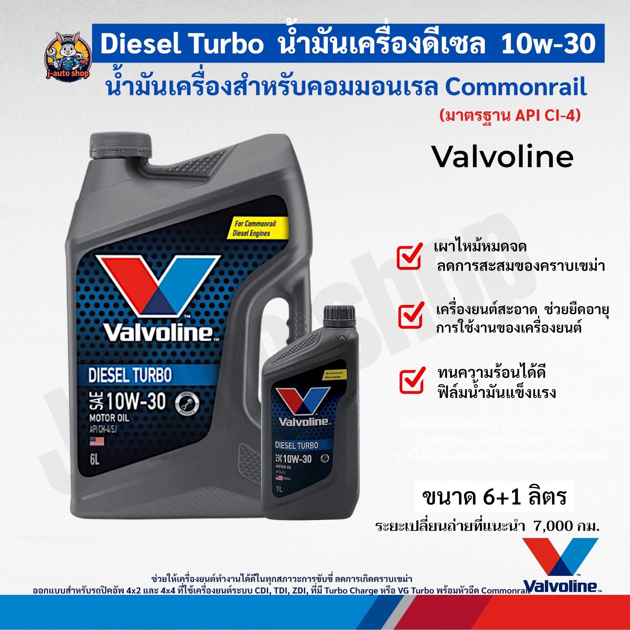 *Live*น้ำมันเครื่องดีเซล 10W-30 ดีเซล เทอร์โบ (Diesel Turbo) ขนาด 6-7-8 ลิตร ออกแบบสำหรับรถปิคอัพ 4x