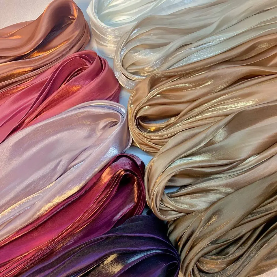 Spring and Summer New Scarf Soft Shiny Satin Scarf Women's Scarf Long Scarf Muslim Scarf Sunscreen Shawl