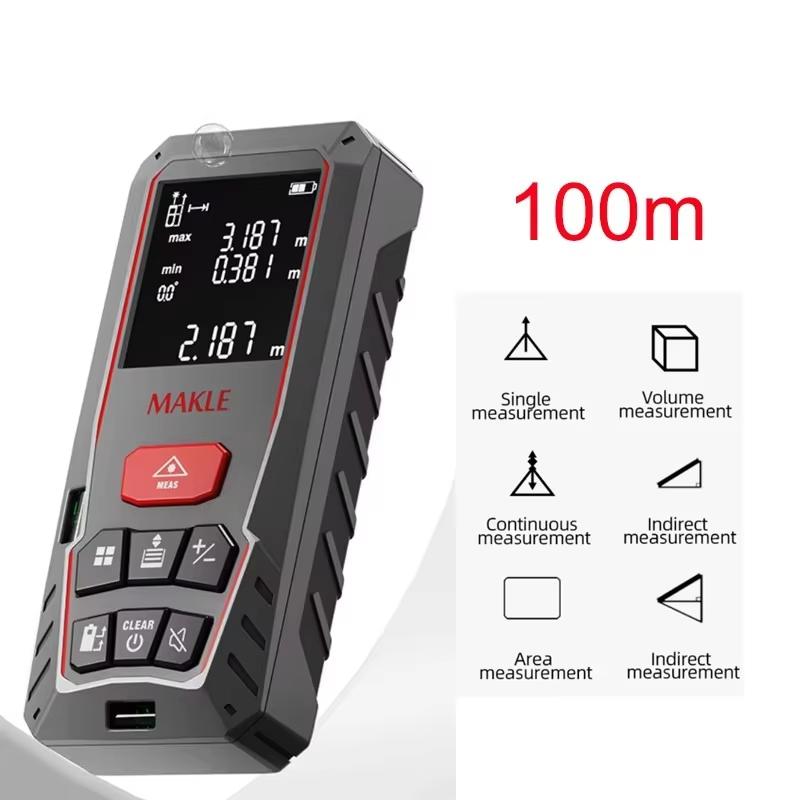 100M Laser Distance Measuring Instrument High Precision Handheld ...