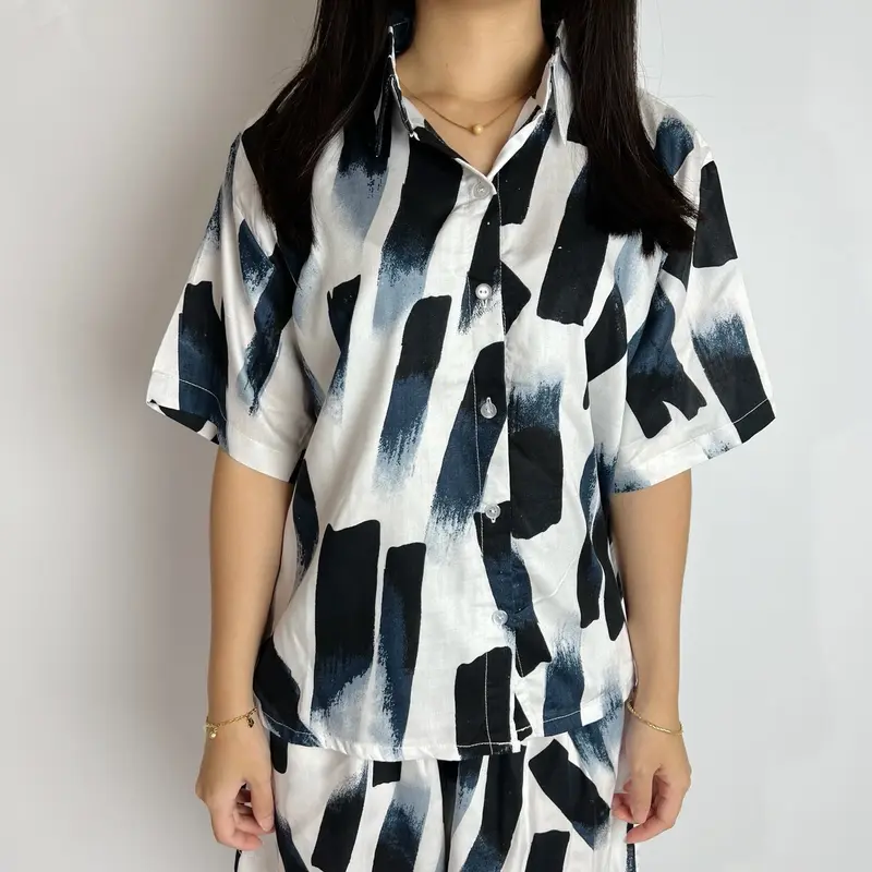 Piyama/ Baju Tidur Rayon Premium Cantik Setelan 4