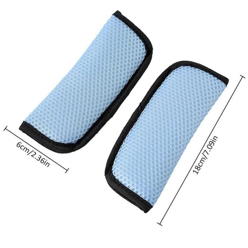 1Pair Harness Soft Safe Padding Car Shoulder Sheath Protection Cover Child Safety Seat Belt Cover Cushion 2