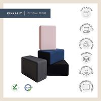 Gambar Kin + Ally ReForm Recycled Foam Yoga Block - Black, 4” x 6” x 9” dari Kin and Ally Kota Bekasi 1 Tokopedia