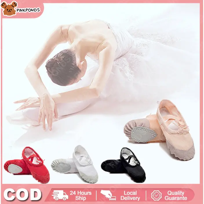 Sepatu Dansa Anak Sepatu Balet Bawah Lembut Sepatu Latihan Balet Dewasa Sepatu Dansa Sepatu Balet Wanita Sepatu Yoga