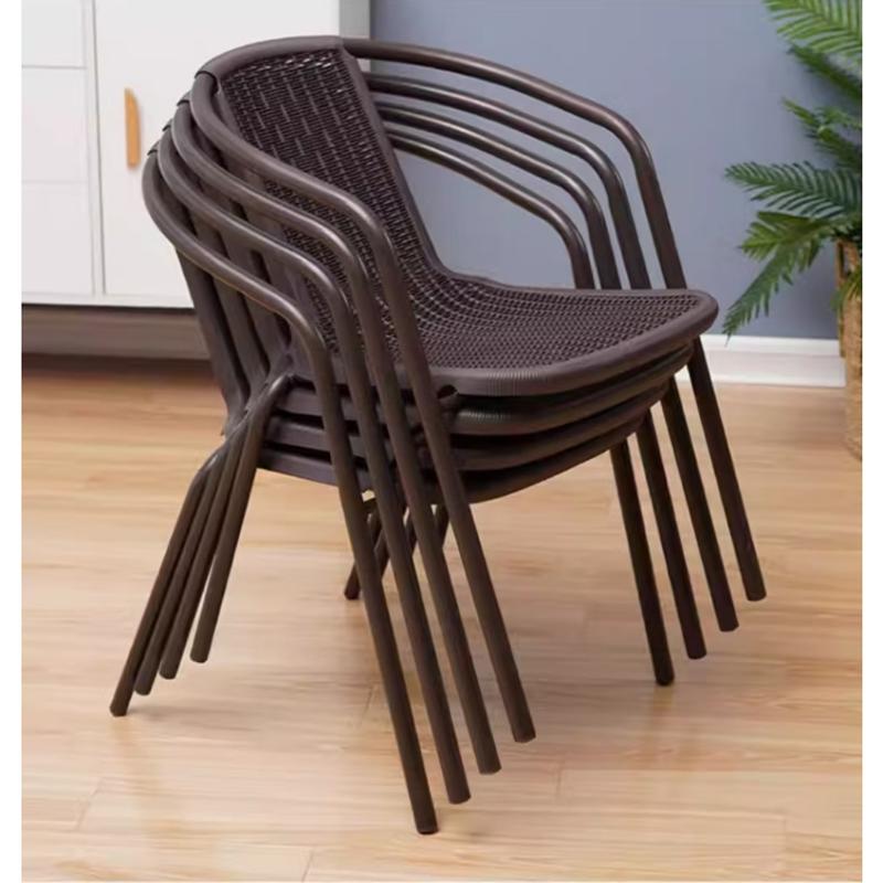 Furnibest Kursi Teras Kursi Taman Kursi Outdoor Kursi Makan Kursi Plastik Kursi Cafe 2