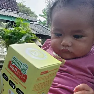 [LEBIH HEMAT] Mom Uung Susu Mylkflow 15 Sachet - Susu Ibu Hamil & Ibu Menyusui Tinggi Protein dan Asam Folat - ASI Deras Berkualitas