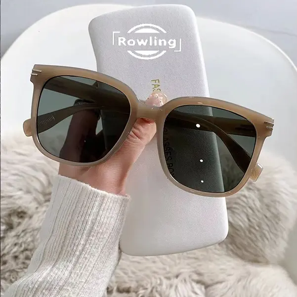 Rowling (ka-465) Kacamata Hitam Kotak Wanita Terbaru Kacamata Sunglasses Import Wanita Kacamata Fashion 5