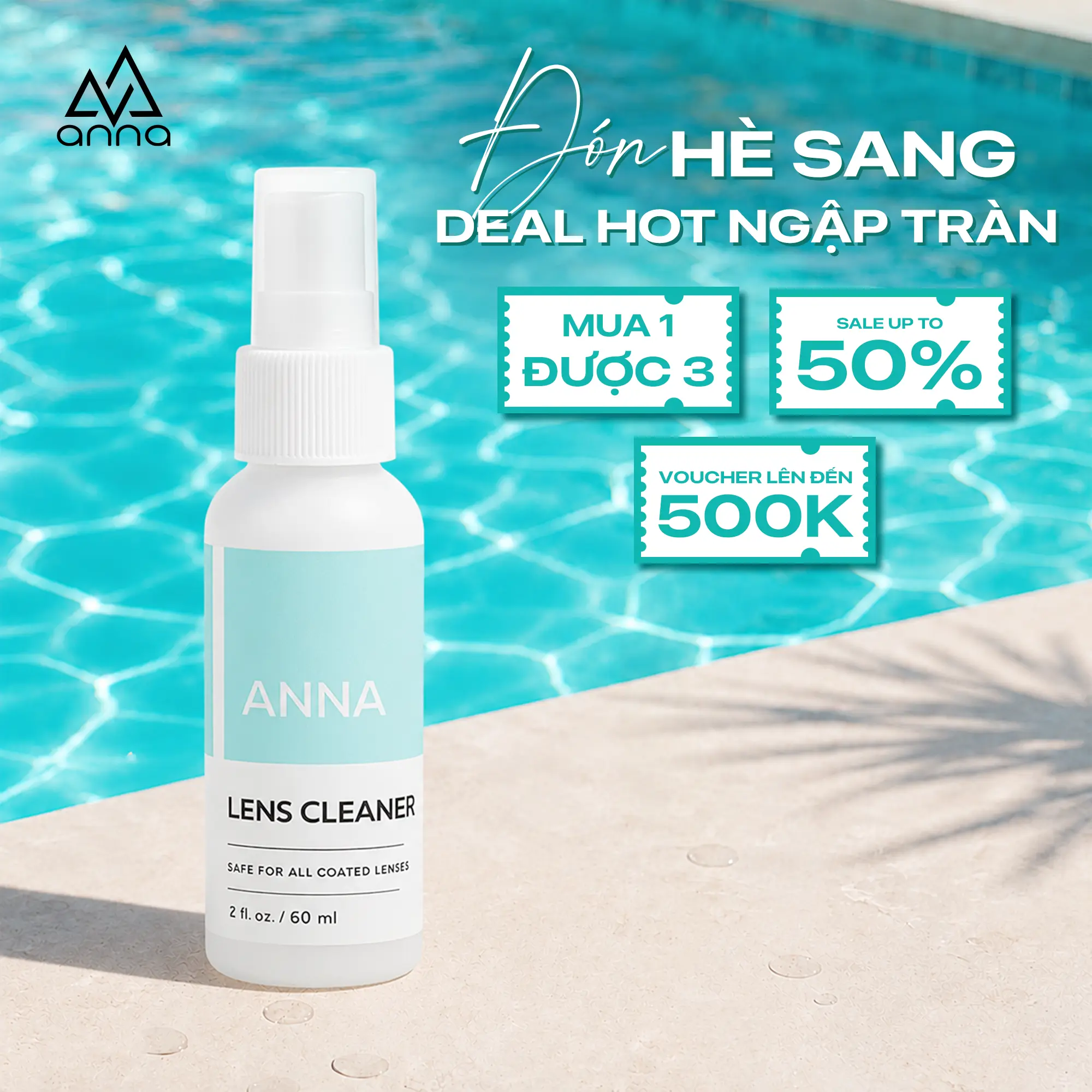 Nước rửa mắt kính chuyên dụng của kính mắt ANNA