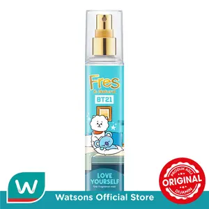 Fres & Natural Spray Cologne BT21 Love Yourself Botol 100ml
