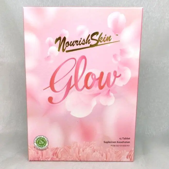NOURISH SKIN GLOW 15 TAB Nourish Skin Glow / Gluthatione / Suplemen Kecantikan / Suplemen Kulit 0