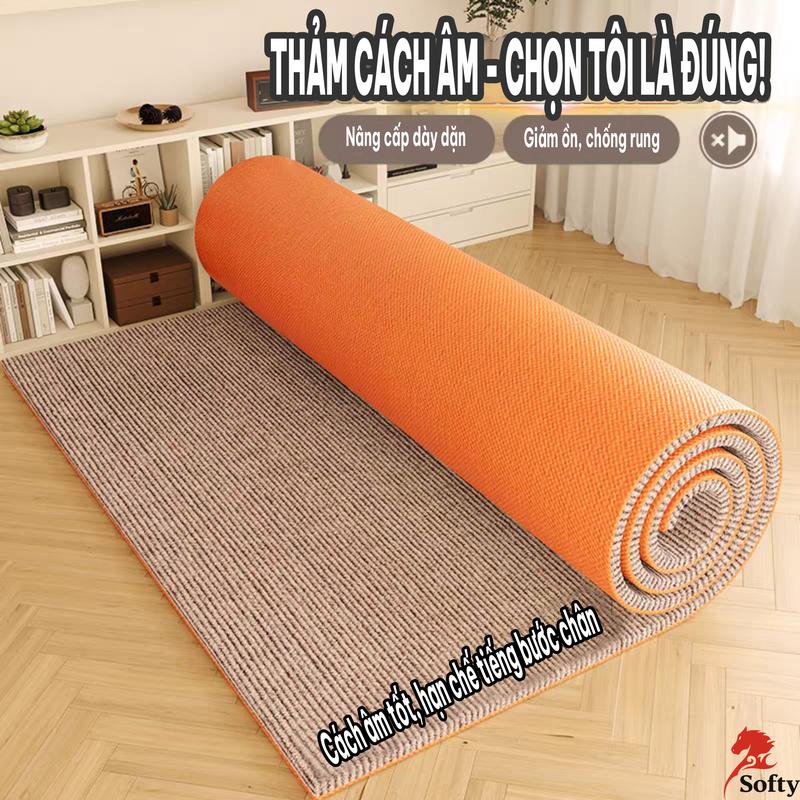Thảm Trải Sàn Chống Trượt – Êm Ái, Giảm Ồn, Trang Trí Phòng Khách, Văn Phòng &…