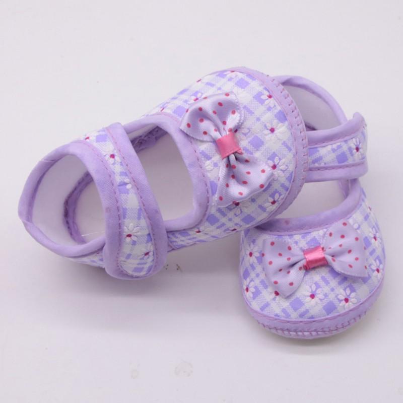 Product Introduction of Baby Girl Summer Flower Print Shoes Toddler Anti-slip Soft Sole Bottom Walking Shoes 52