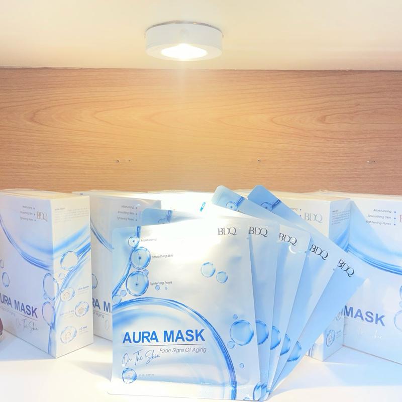 BIOQ Aura Mask - Mặt Nạ Chống Lão Hóa Cho Da Mềm Mịn & Sáng Mịn