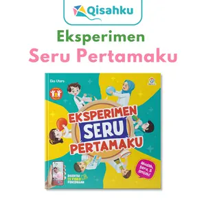 Ziyadbooks Buku Eksperimen Seru Pertamaku Resep Sains Anak 4 5 6 Tahun Hardcover 20x20cm 108 Halaman Fullcolor Dilengkapi Video Percobaan Psychology