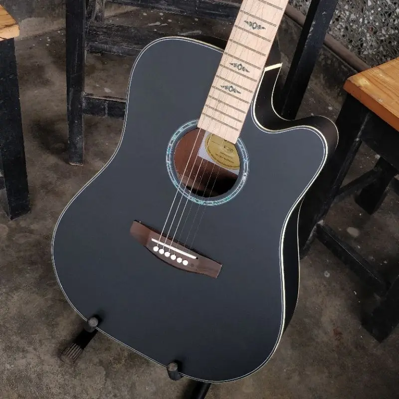 Gitar Akustik Elektrik Yamaha Jumbo F310 4
