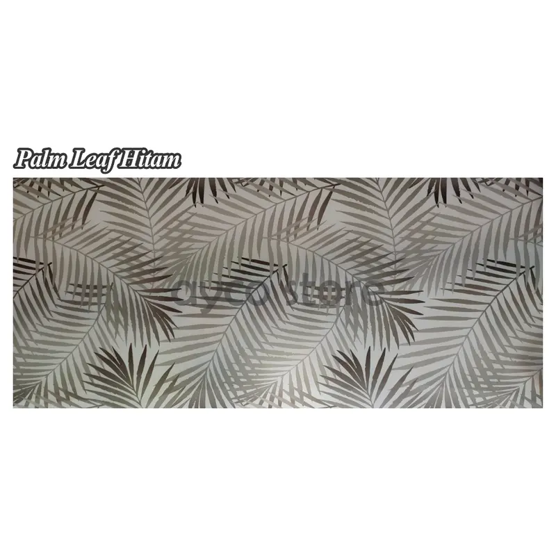 AYOOOLLARIZSS!! Fiber Pagar Pelapis Penutup Rumah Motif - Palm Leaf 1