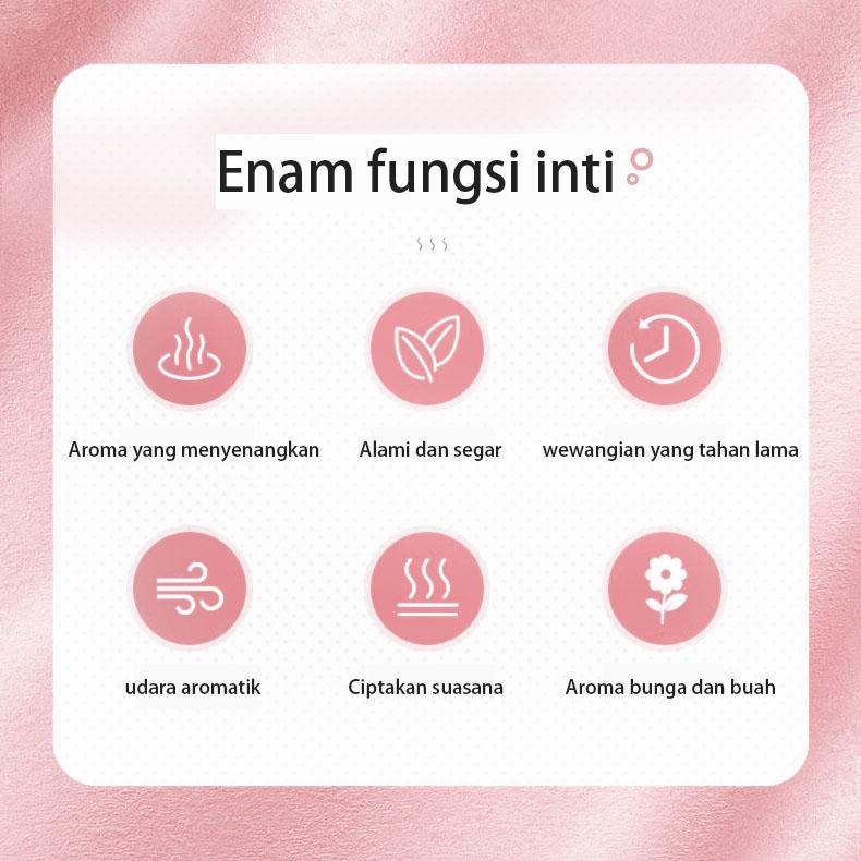 pewangi ruangan tahan lama toilet kamar mandi aromatherapy diffuser  Premium wewangian ringan Parfum Padat pengharum mobil parfum ruangan kapur 8