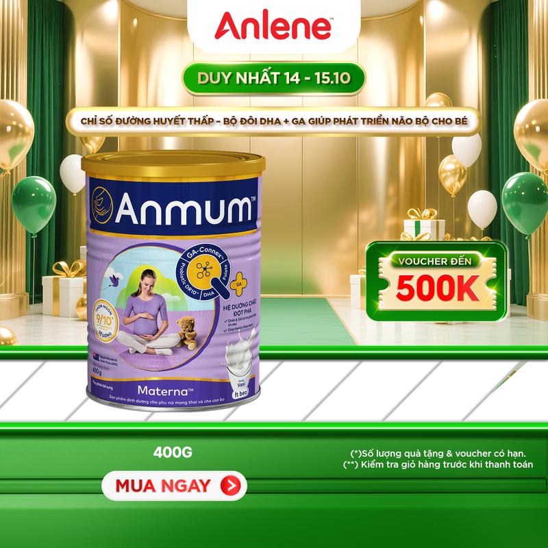 [LS] Sữa Bột Dành Cho Mẹ Bầu Anmum Materna Hương Vani 400G