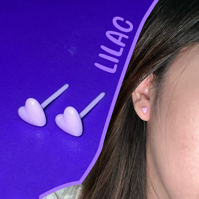 Medical Keramik Anting Anti infeksi Love Anti alergi Hati Biomimetic aman Simpel Elegan Earrings aksesoris wanita anting tusuk clover kecil anting  y2k 2