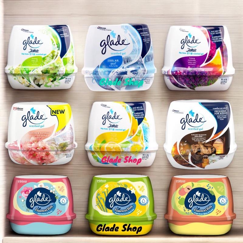 Glade Sáp thơm Glade 180g hương hoa oải hương nhập khẩu Thái Lan Dầu Thơm Phòng tự nhiên an toàn sức khỏe không gian tươi mát
