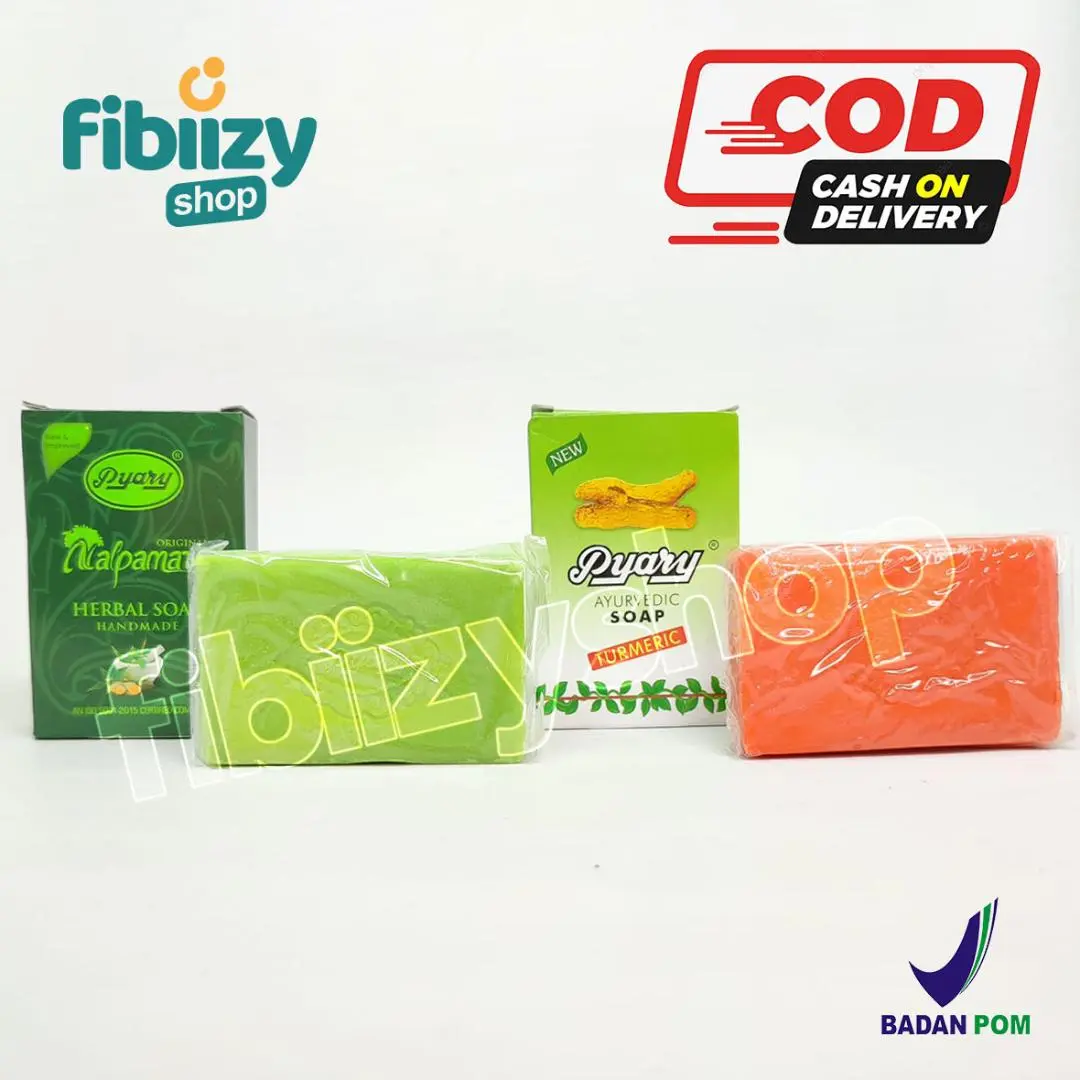 Sabun Turmeric dan Sabun Nalpamara  BPOM Pyary Mencerahkan Tubuh