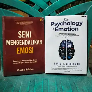 PAKET 2 BUKU SENI MENGENDALIKAN EMOSI / THE PSYCHOLOGY OF EMOTION