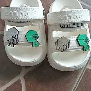 Baby & Boss - Sandal Cit Cit Anak Laki Laki Minecraft Kekinian Terbaru EVA Empuk Premium Anti Slip Size 21-26