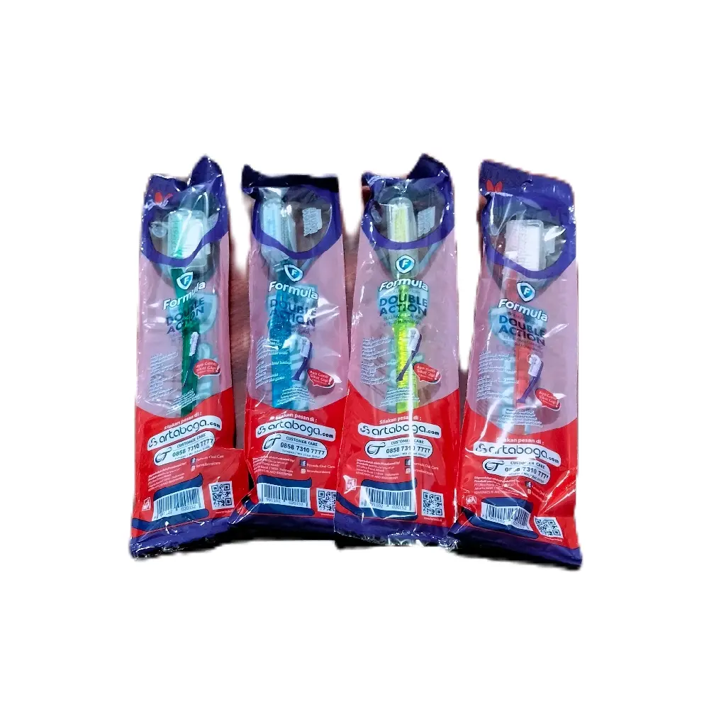 Sikat Gigi Formula Isi 4 Pcs - Kualitas Terbaik untuk Perawatan Gigi Anda
