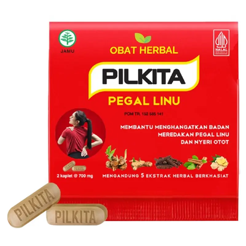 Pilkita Pereda Pegal Linu - 2 Kaplet 0