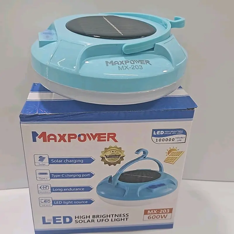 Lampu Emergency Gantung / Magnet UFO 300w 400w 500w 600w 800w (SUPER Terang) Cas Hp Usb 2