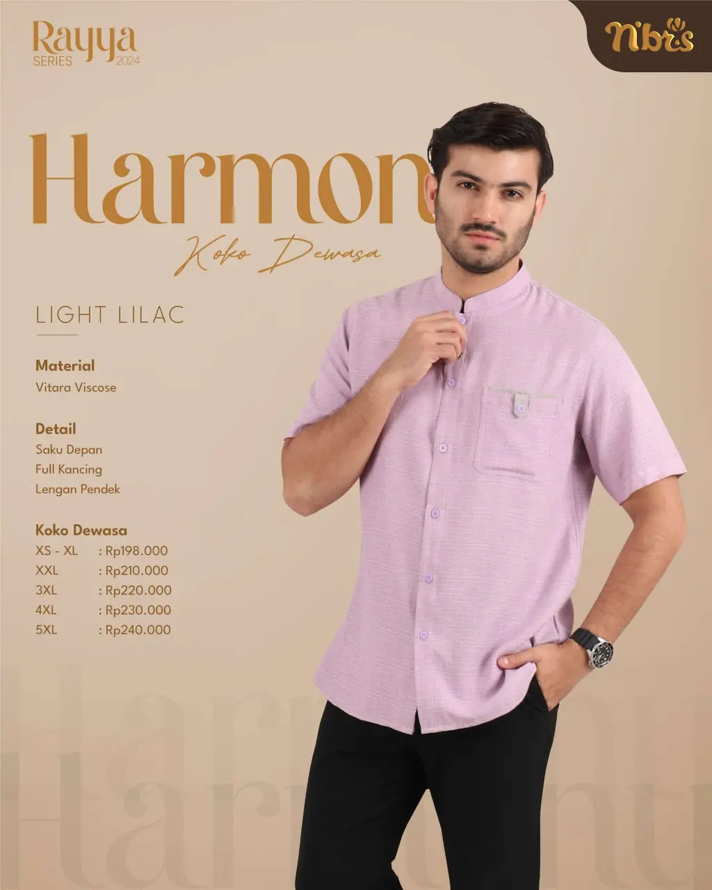 NIBRAS HARMONY KOKO DEWASA TERBARU